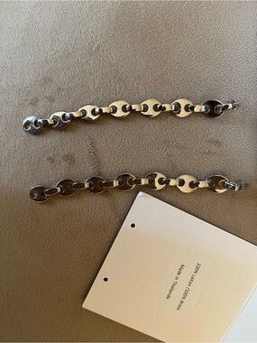 New Paco Rabanne Long 100% Brass Earrings